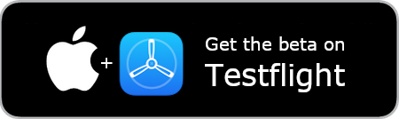 Get the iOS beta app on testflight